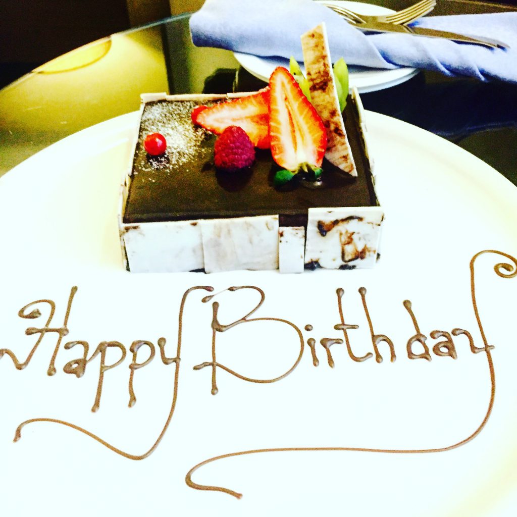 Birthday Cake im Cristal Salam Hotel